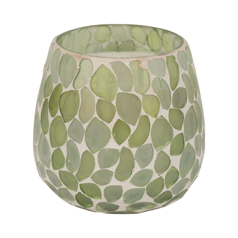 4" 11 Oz Mosaic Scented Candle
