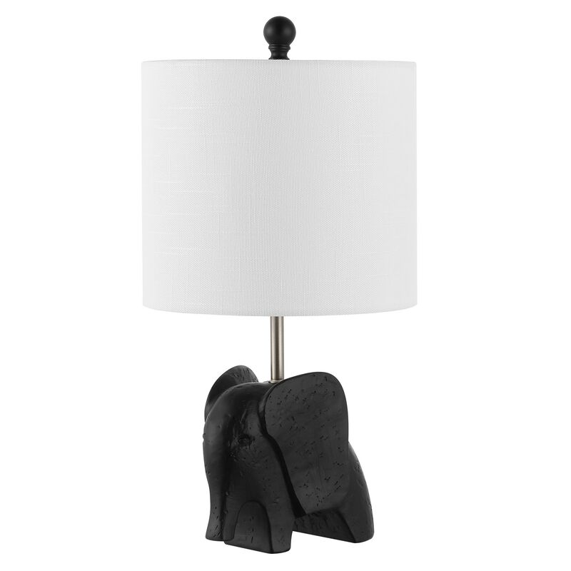 Koda Eclectic Southwestern Resin/Iron Elephant LED Kids' Table Lamp