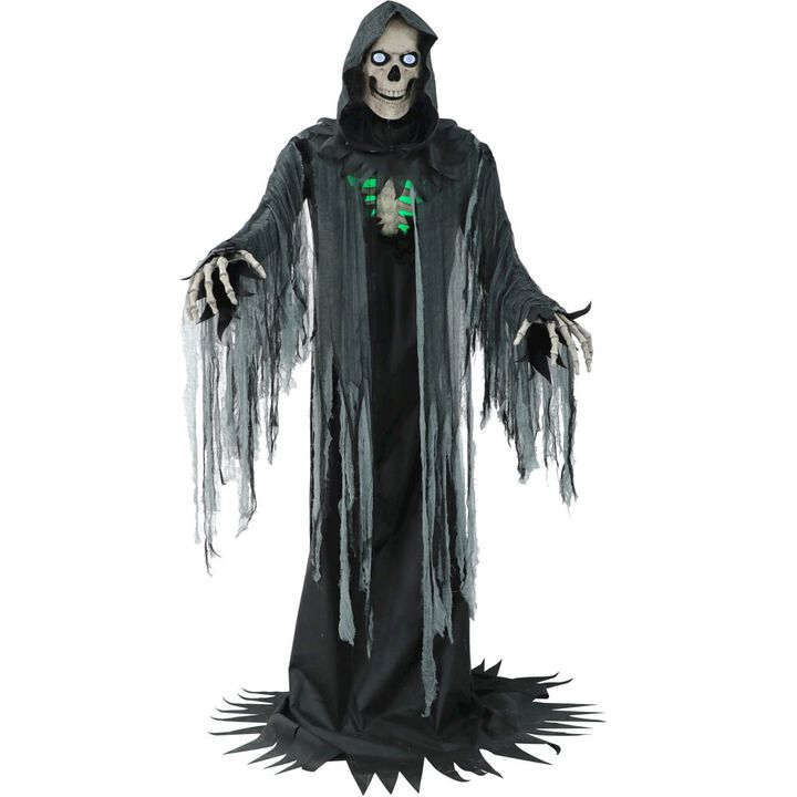 Haunted Hill Farm 10ft Towering Anim Reaper w/Digieyes