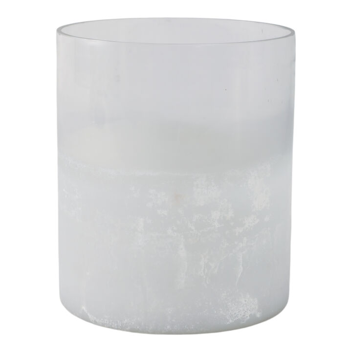6x5" Frosted Bottom Hurricane