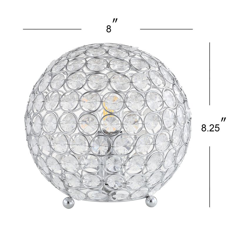 Gemma Acrylic/Metal LED Table Lamp