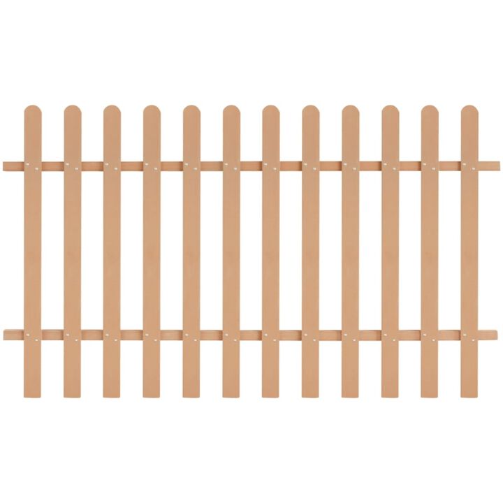 vidaXL Picket Fence WPC 78.7"x47.2"