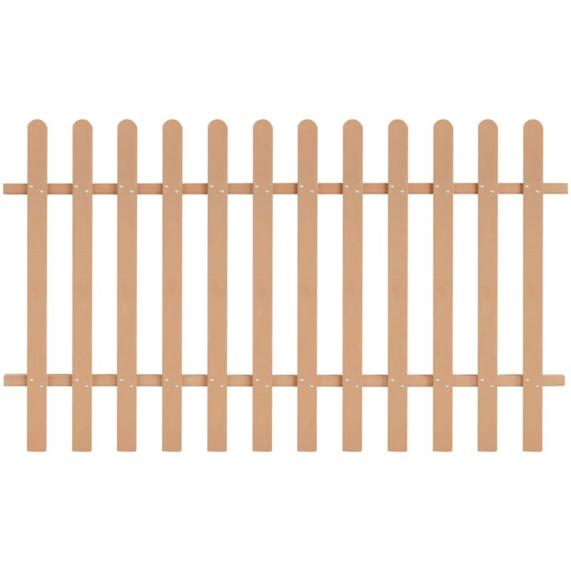 vidaXL Picket Fence WPC 78.7"x47.2"