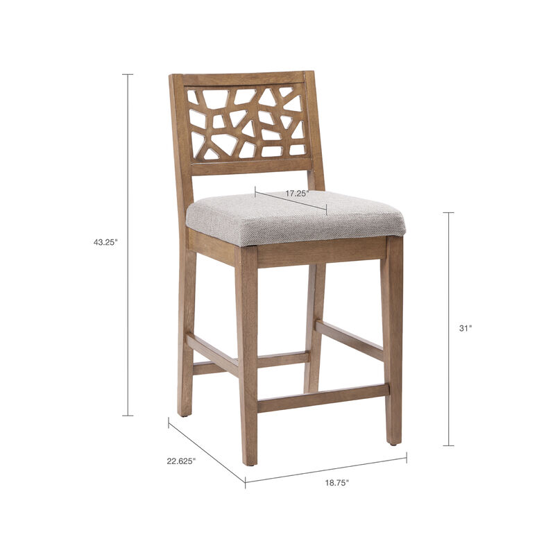 Crackle Barstool