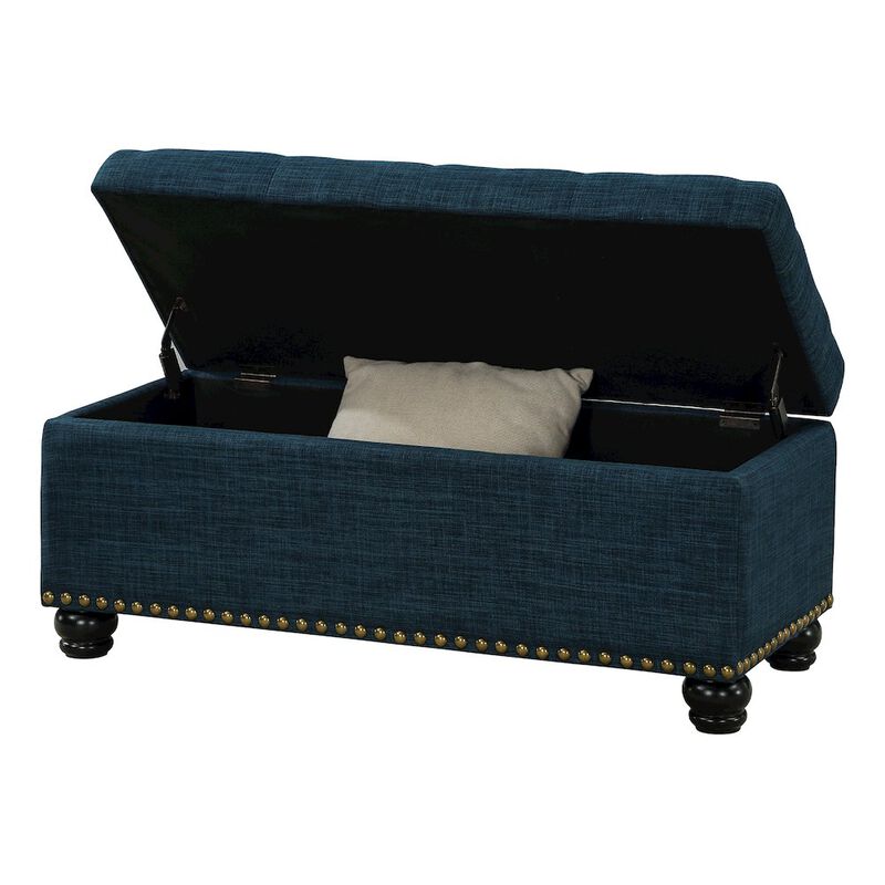 Convenience Concepts Designs4Comfort 9th Avenue Storage Ottoman Bench