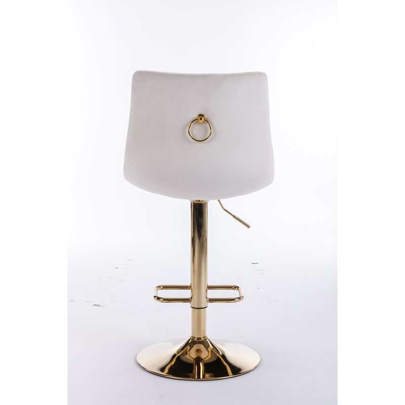 Chrome Swivel Bar Stools Set