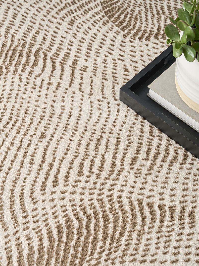 Central Park West CEP01 Beige/Brown 9' x 12' Rug