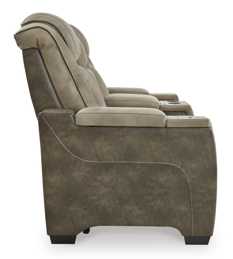 Next-Gen DuraPella Sand Power Reclining Loveseat