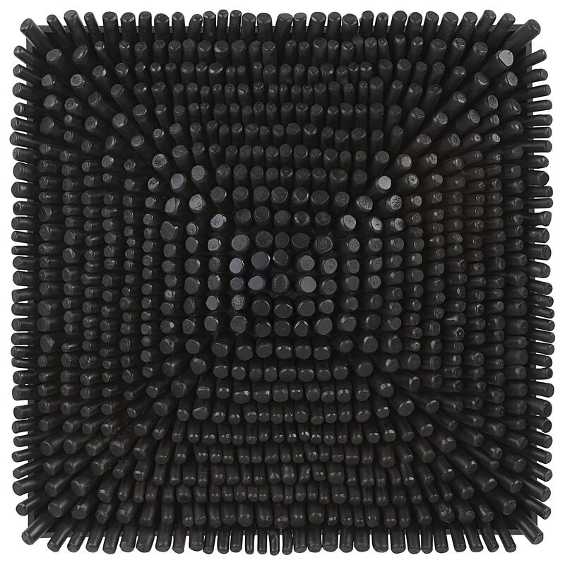 Portside Wood Wall Panel Black