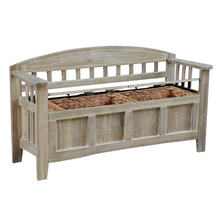 Linon Aria Storage Bench