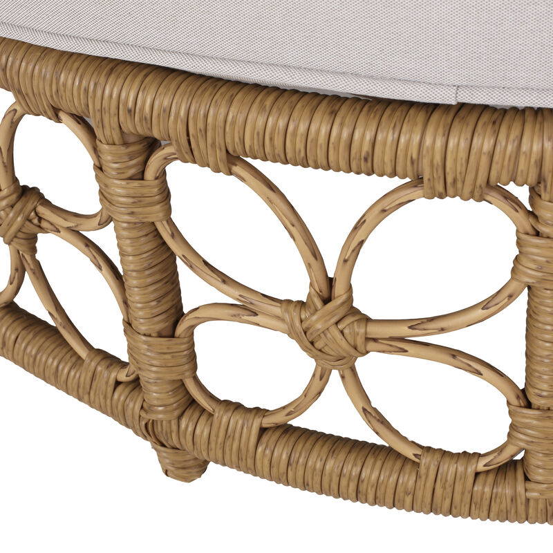 Merax Outdoor Sofa Daybed with 3 Pillows