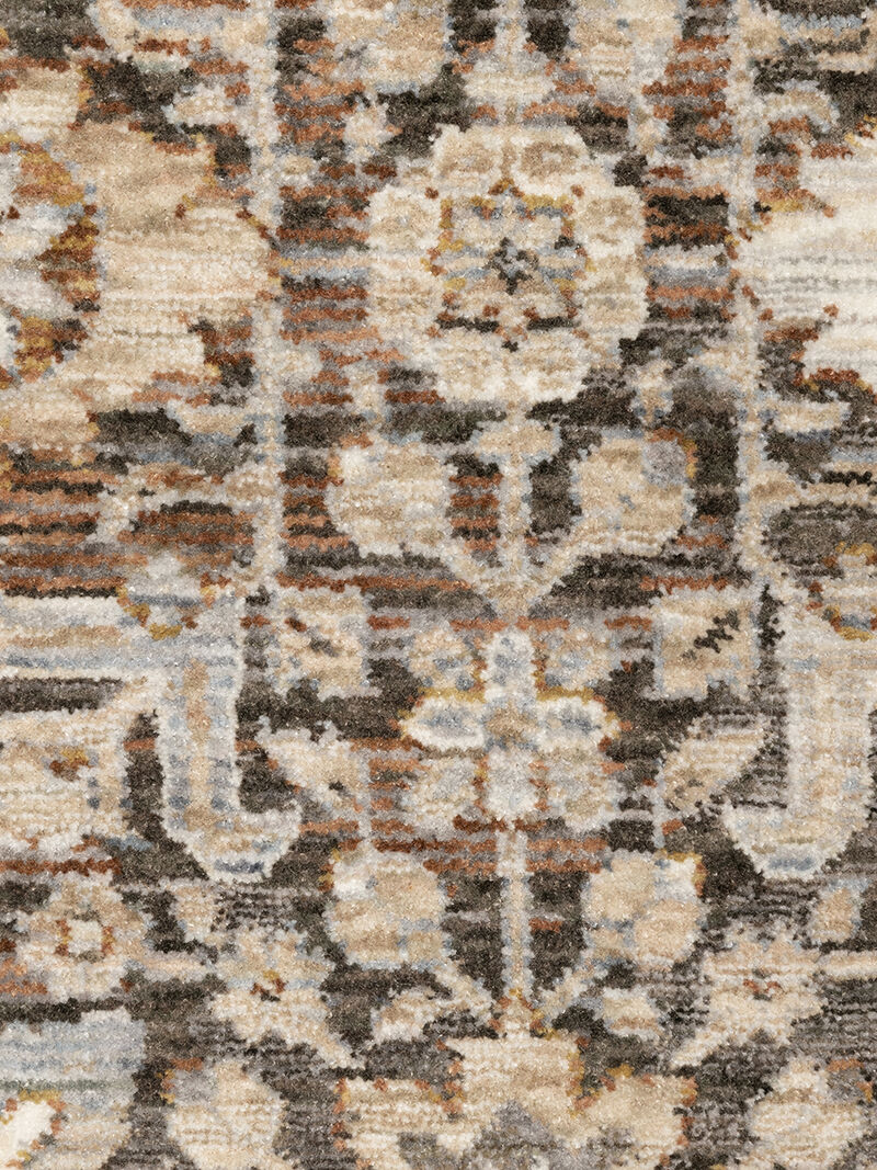Maharaja 3'3" x 5' Charcoal Rug