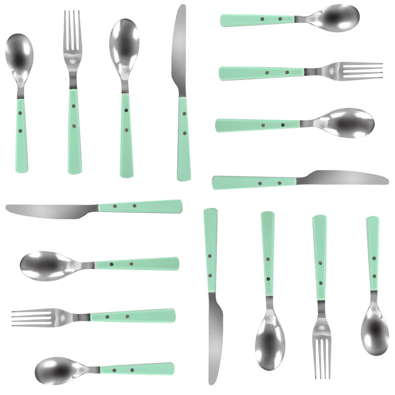Martha Stewart Garden Cottage Stainless Steel 16 Piece Flatware Set