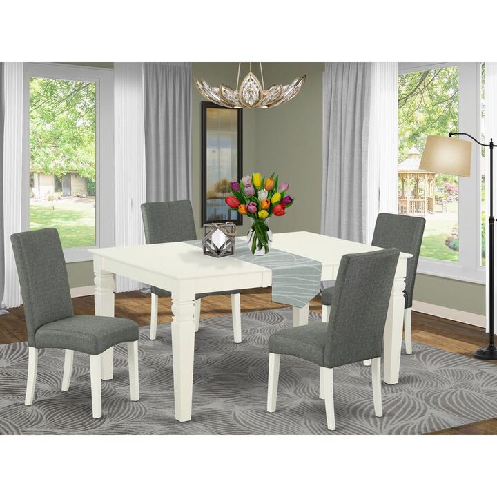 Dining Room Set Linen White