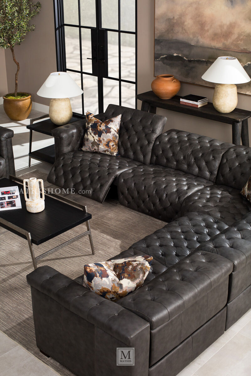 Savion Gravel Five Piece Sectional