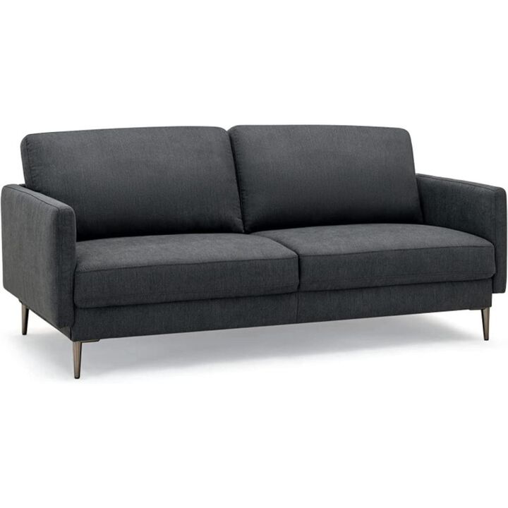 Hivvago Modern Loveseat with Comfy Backrest Cushions