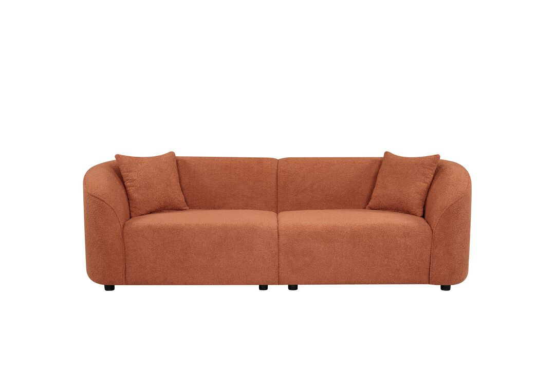 Merax Luxurious Boucle Upholstery Sofa