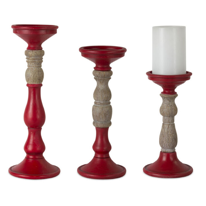Set of 3 Decorative Candle Holders for Elegant Home Décor and Lighting