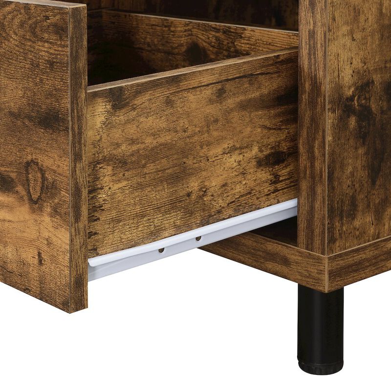 Convenience Concepts Seal II 1 Drawer TV Stand with Shelves for TVs up to 65 Inches