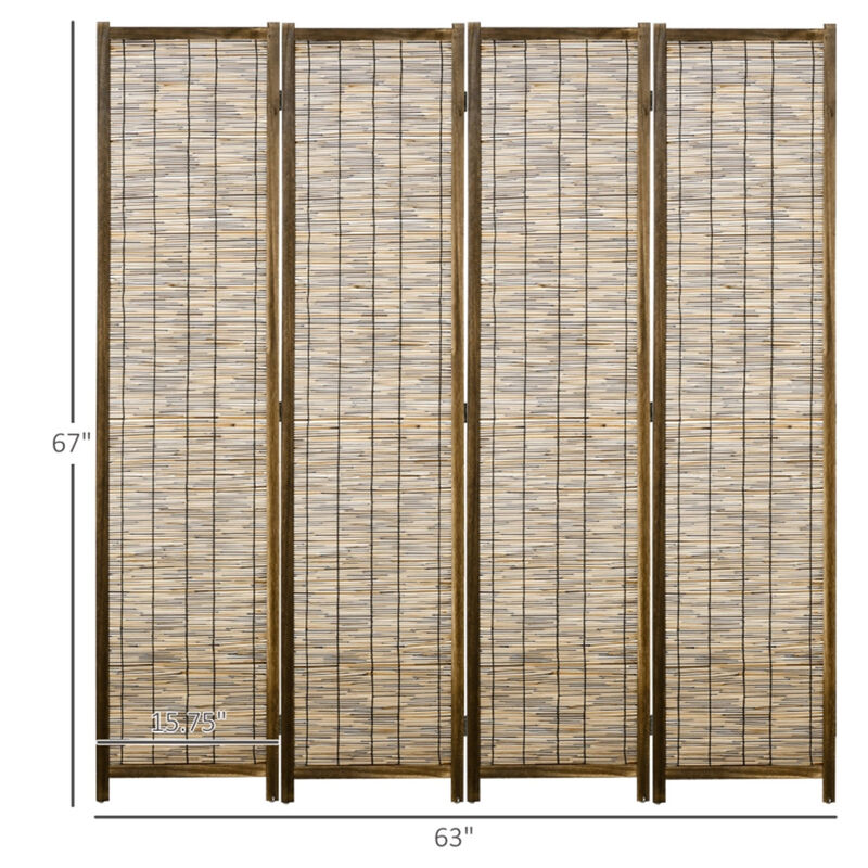 Portable Privacy Screen Versatile Room Divider for Any Space