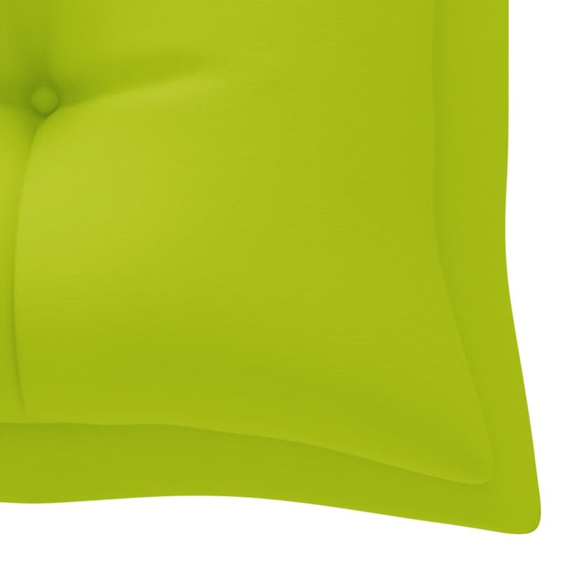 vidaXL Garden Bench Cushion Bright Green 70.9"x19.7"x2.8" Fabric