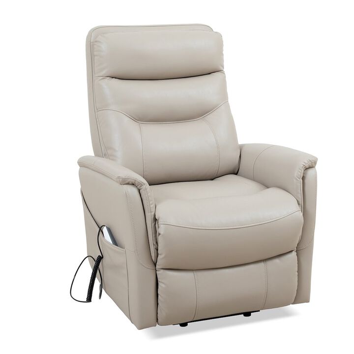 Parker Living Softy Ivory Power Lift Recliner with Articulating Headrest