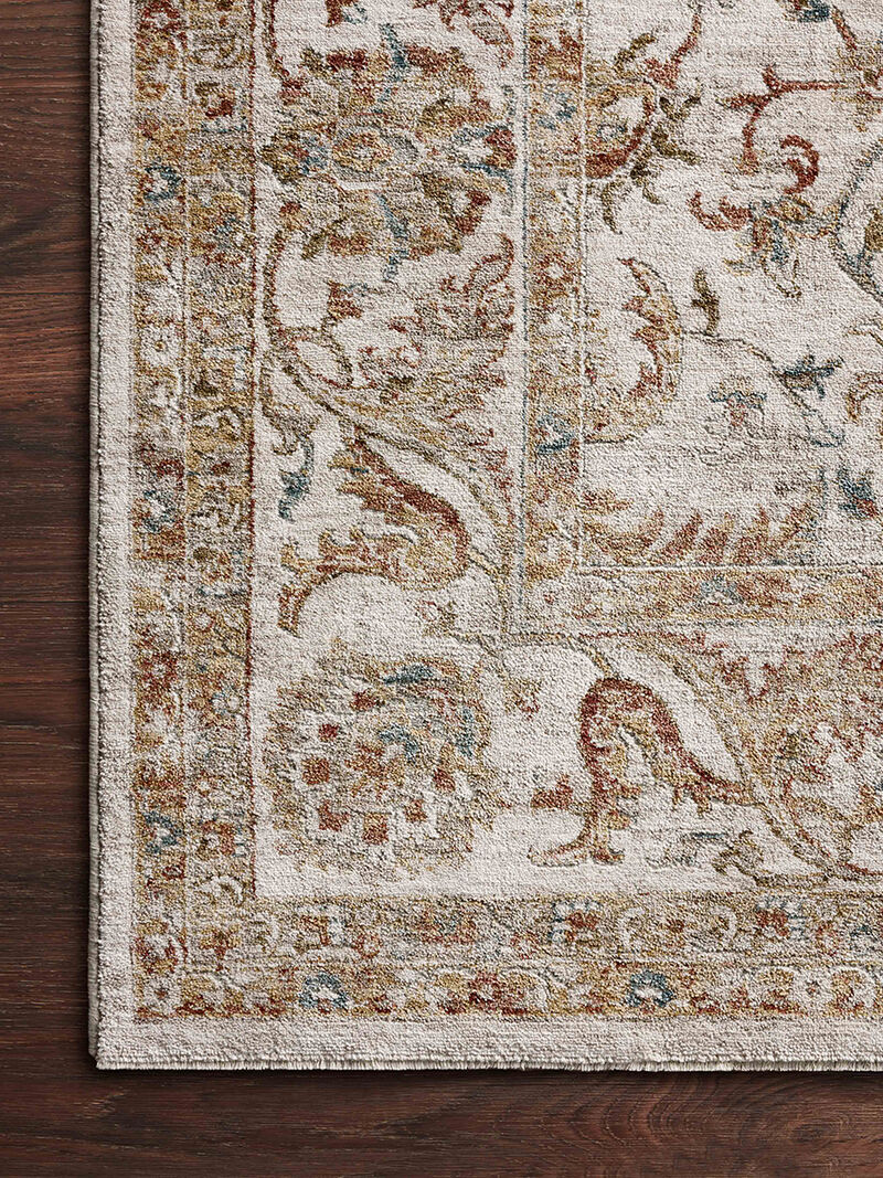 Gaia Natural/Sunset 7'10" x 10'2" Area Rug