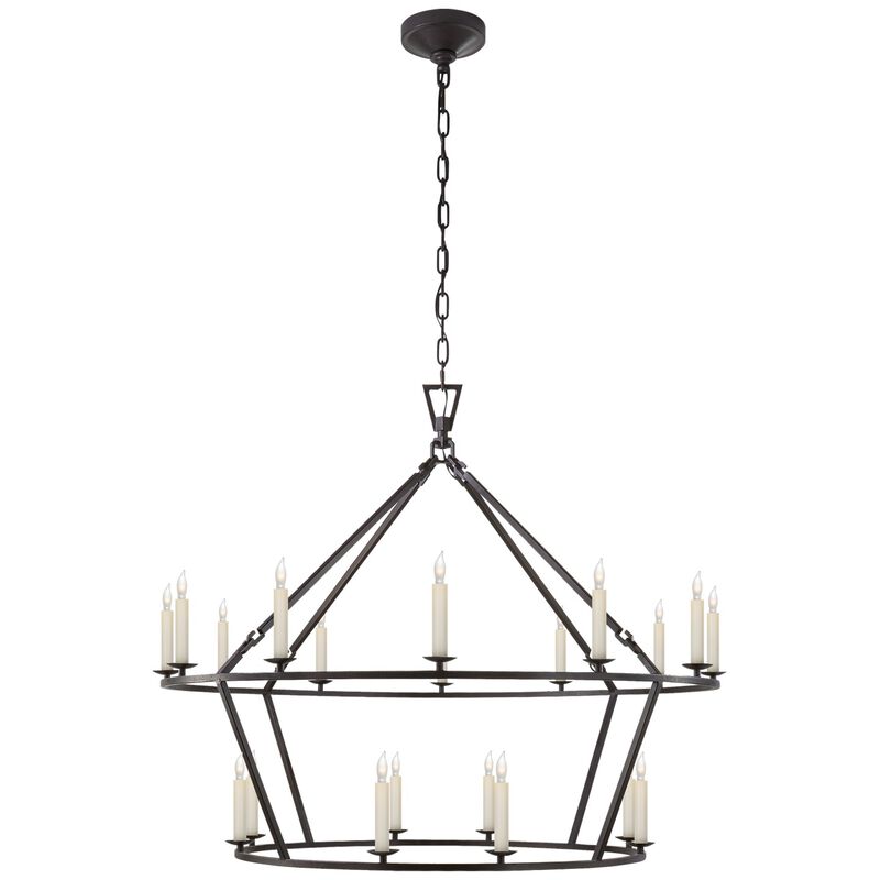Darlana Lrg 2Tier Ring Chndlr