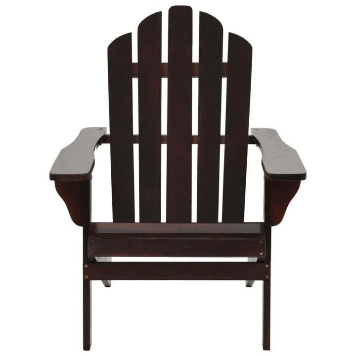 vidaXL Garden Chair Wood Brown