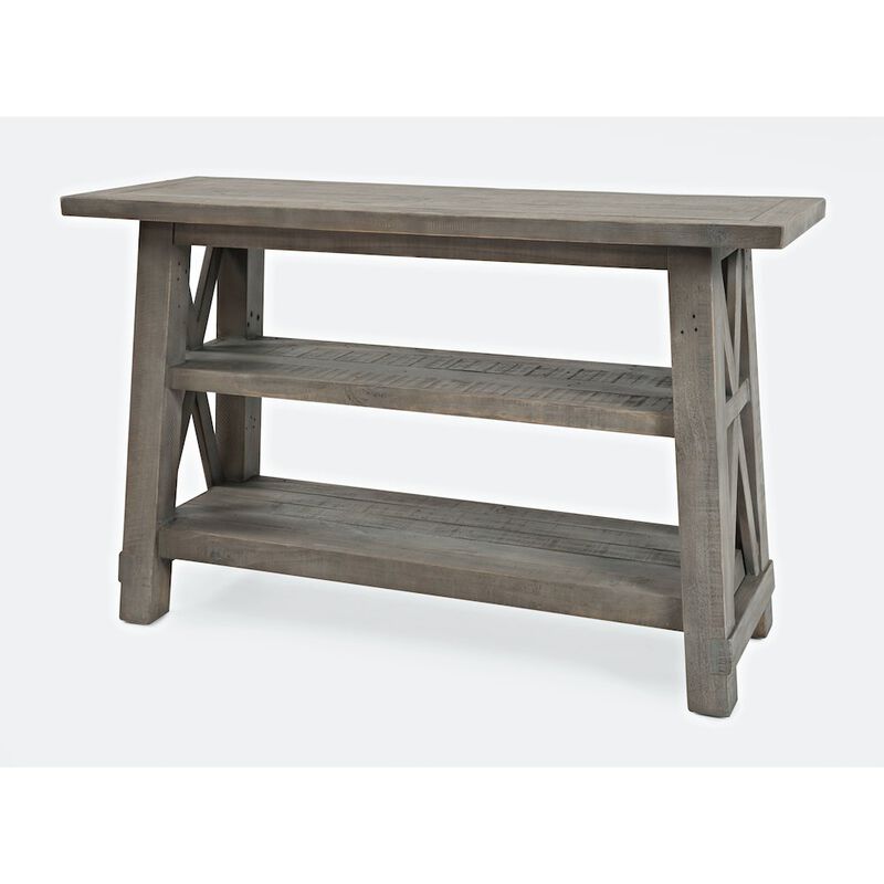 Jofran Outer Banks Reclaimed Pine Sofa Table - Driftwood
