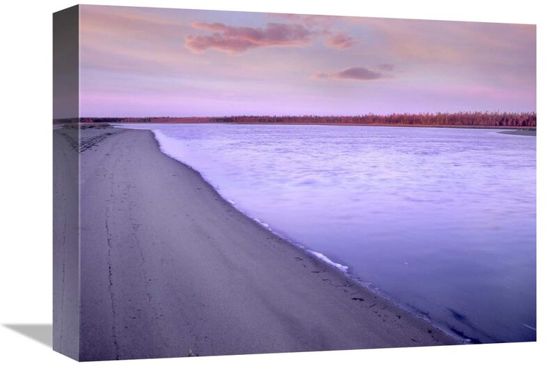 River of Many Tides, Kouchabouguac National Park, New Brunswick, Canada-Canvas Art-16x12