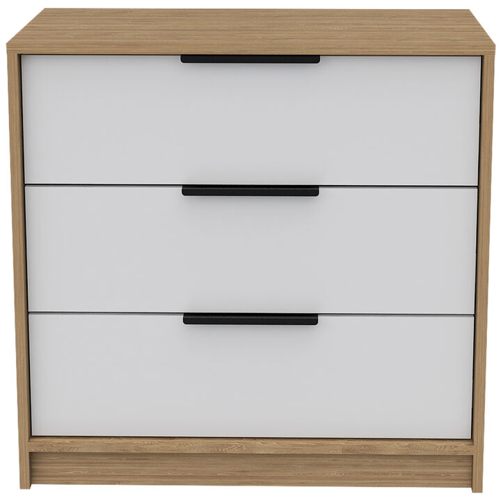 Kaia 3 Drawers Dresser, Superior Top - White Pine