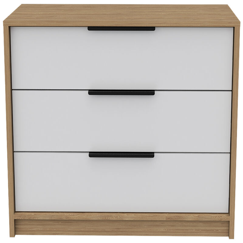 Kaia 3 Drawers Dresser, Superior Top - White Pine