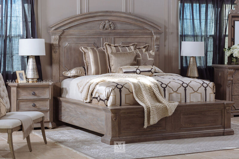 Arch Salvage Panel Bed