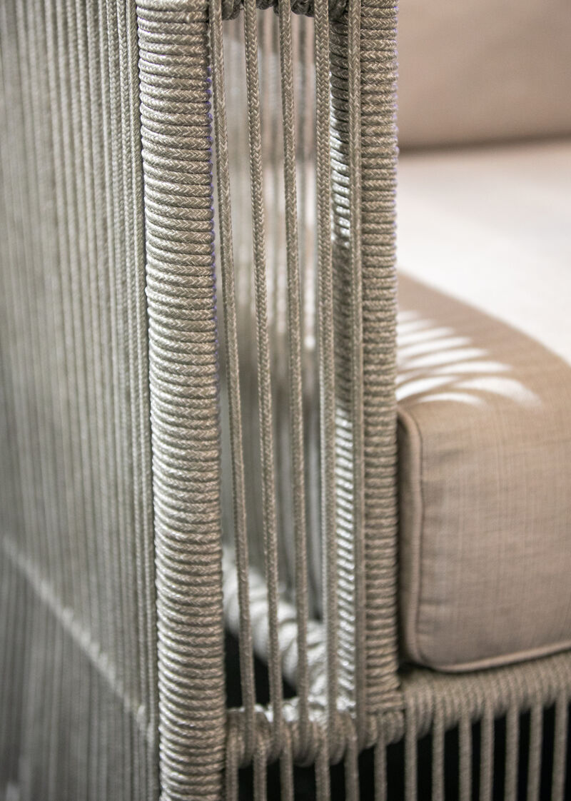 Miami Sofa in Echo Ash w/ Self Welt