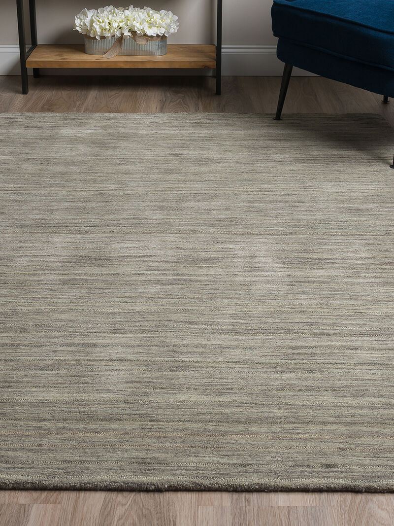 Rafia RF100 Charcoal 3'6" x 5'6" Rug