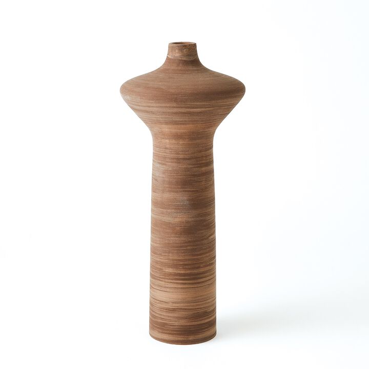 Expo Vase-Brown