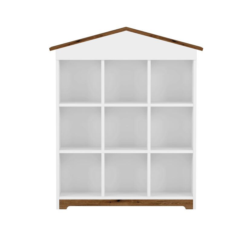 Merax House-shaped Storage Rack Kids Bookcase