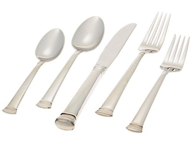 Lenox Eternal 5-Piece Stainless Flatware Placesetting, Silver