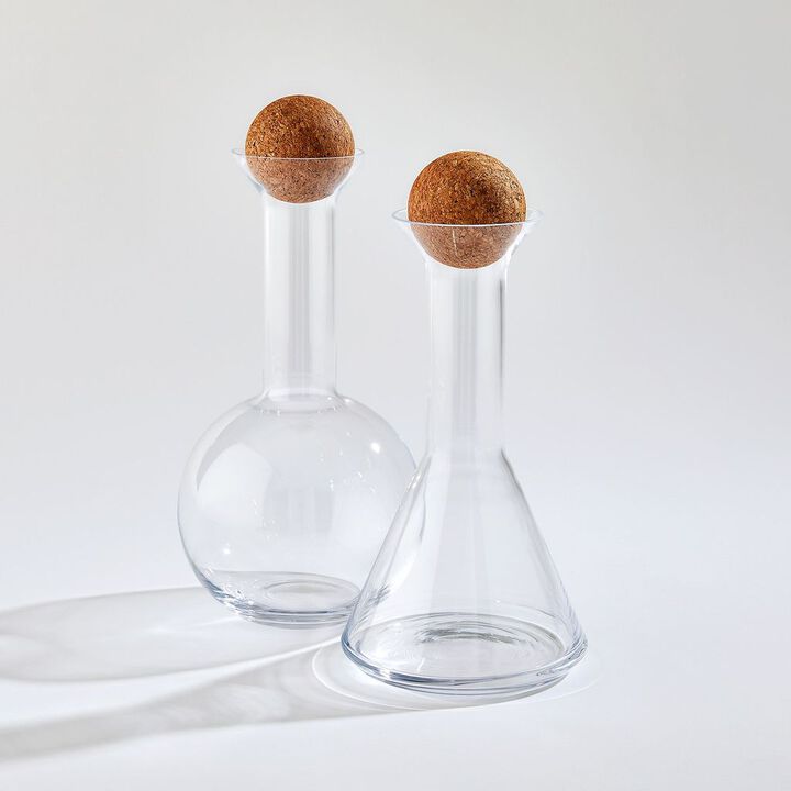 Chemistry Triangle Decanter