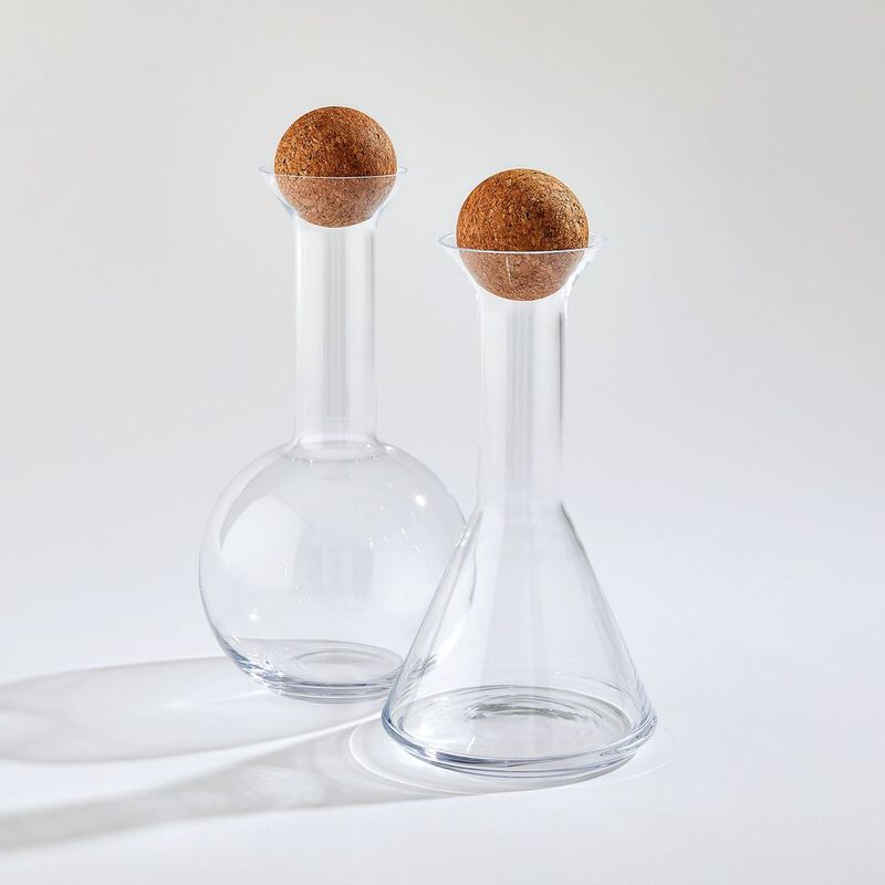 Chemistry Triangle Decanter