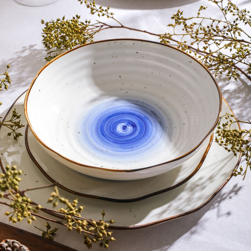 Christian Siriano Luma Porcelain 16 Piece Dinnerware Set