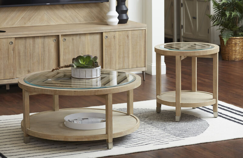 Maddox Round End Table