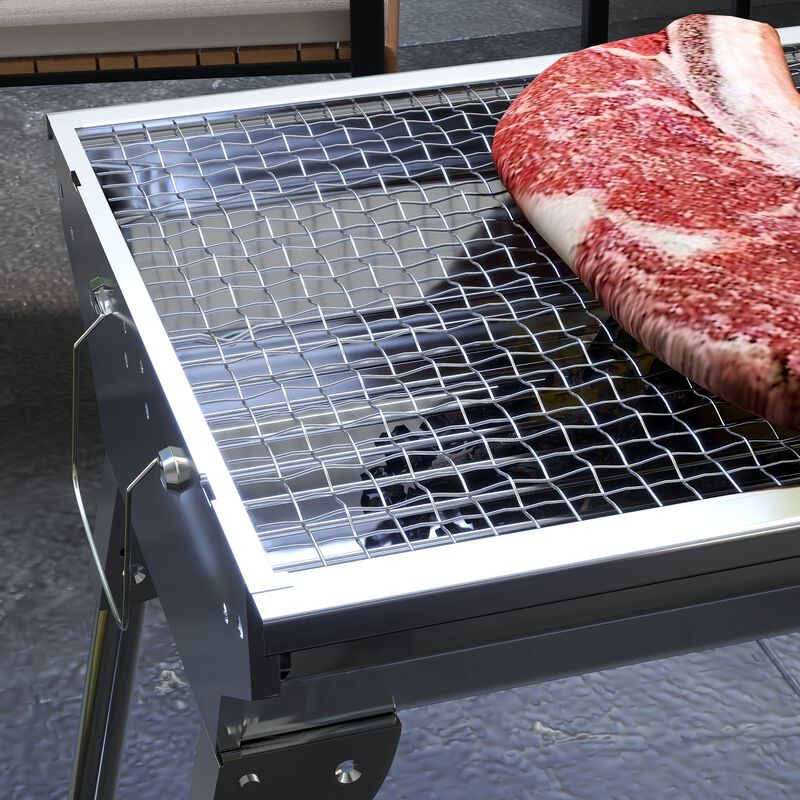 Streamdale Portable Folding Charcoal Grill with Vent Control