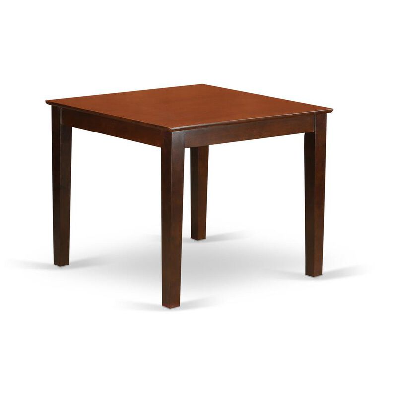 East West Furniture Dining Room Set Mahogany, OXCL3-MAH-C