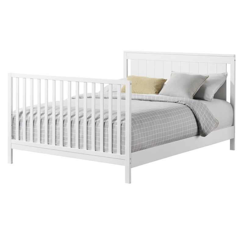 Oxford Baby Lazio 4 In 1 Convertible Crib Snow White