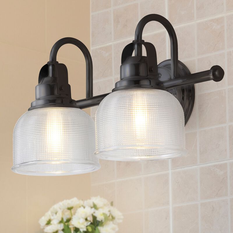 Virginia Metal/Glass LED Vanity Light