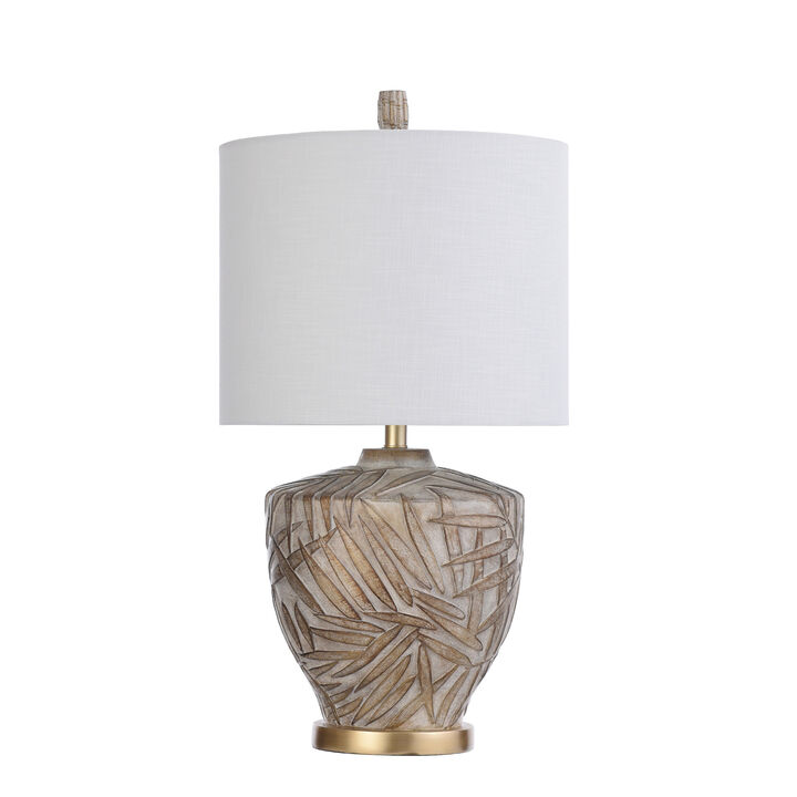 Baffo Gold Jar Table Lamp