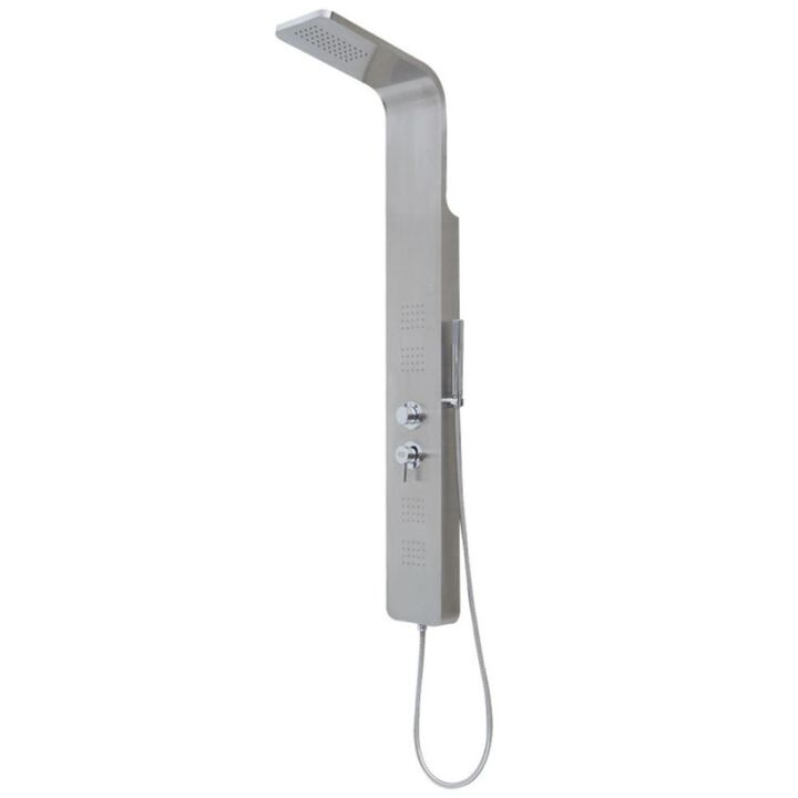 Hivvago 57 Inch Stainless Steel Rainfall Shower Panel
