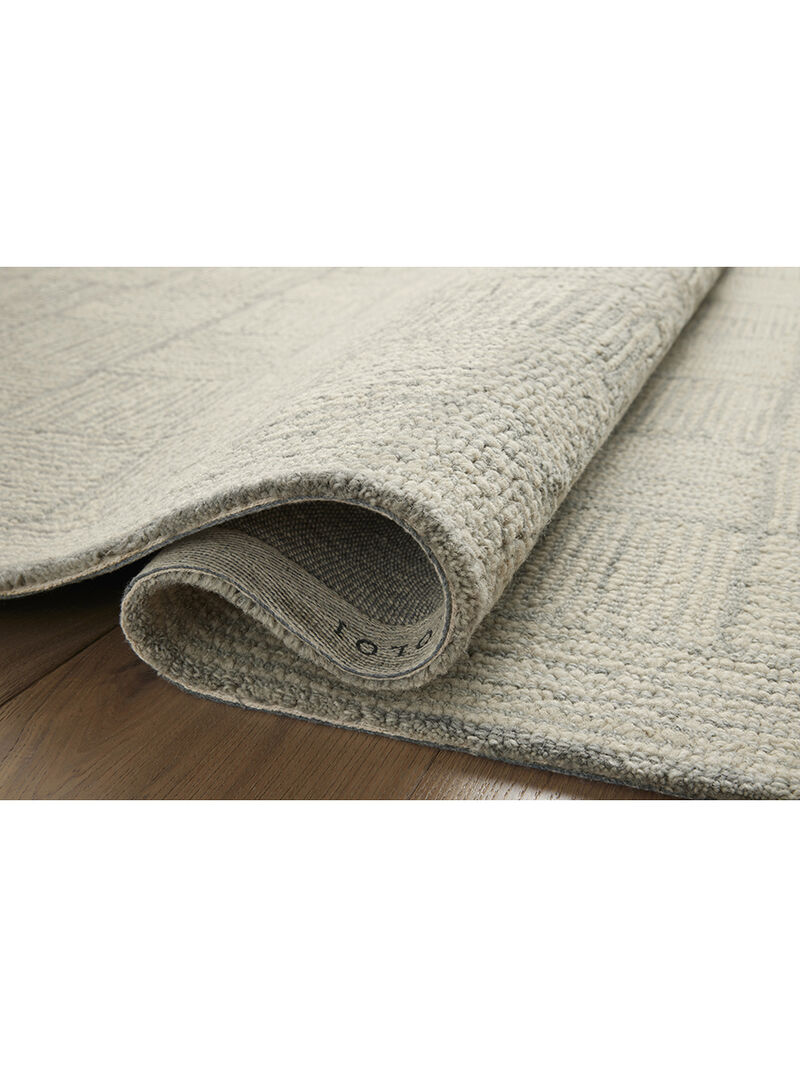 Francis FRA03 Silver/Sky 8'6" x 12' Rug